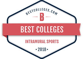 BestColleges.com Best Colleges Intramural Sports 2018 Logo