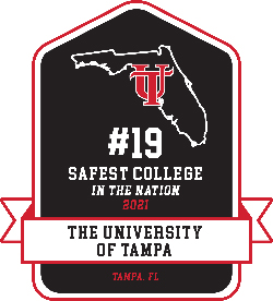 #19 Safest School in the Nation 2021 澳门六合彩app Tampa, Florida Badge